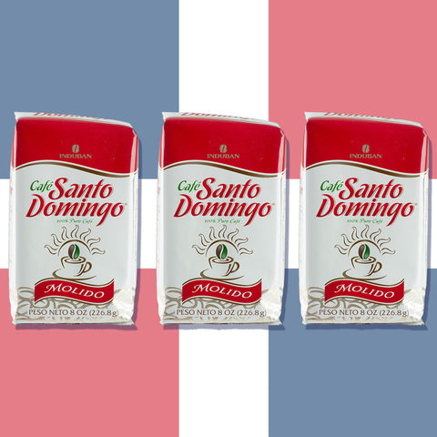 Santo Domingo Coffee (Induban), 8 oz Bag, Ground Coffee - Dominican local product Santo Domingo Coffee (Induban), 8 oz Bag, Ground Coffee - Dominican local product