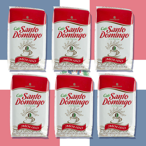 Santo Domingo Coffee (Induban), 8 oz Bag, Ground Coffee - Dominican local product Santo Domingo Coffee (Induban), 8 oz Bag, Ground Coffee - Dominican local product